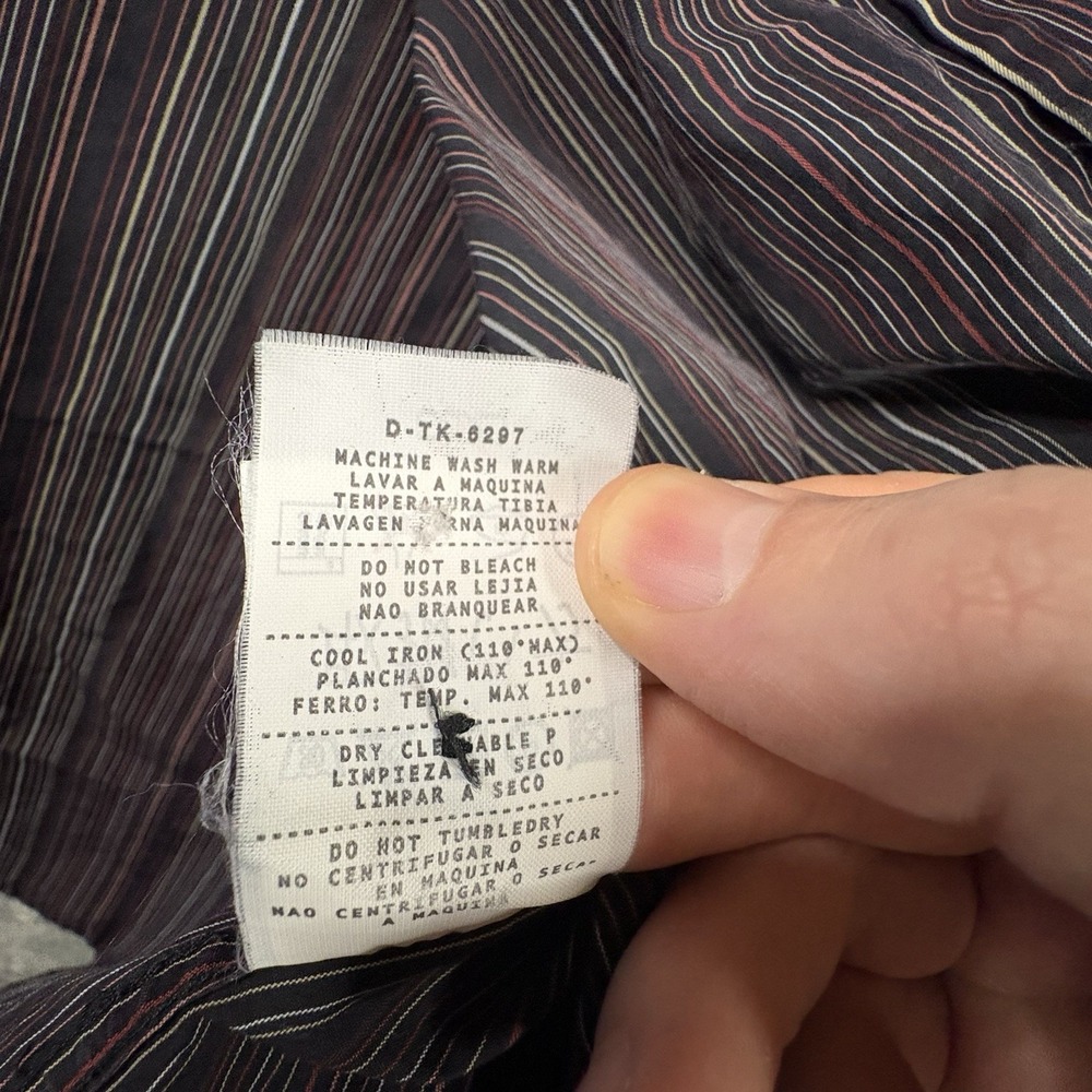 Ermenegildo Zegna Men's L Multicolor‎ Striped LS SEE DESCRIPTION - Picture 5 of 16